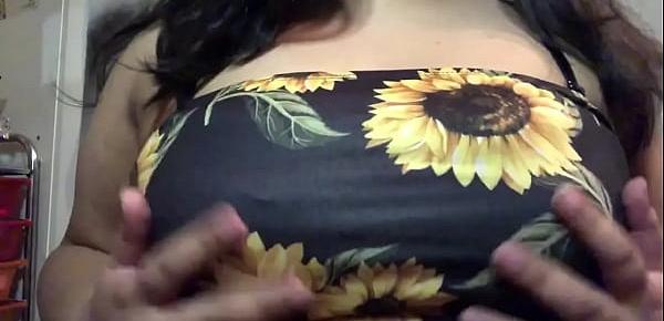  young latina teases you with her big tits
